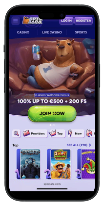 Spinbara - best Canadian online casino bonuses