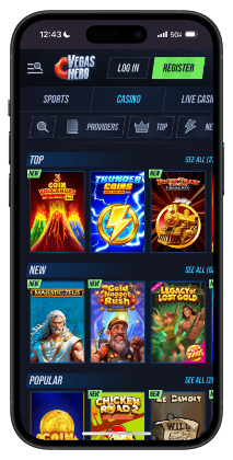 Vegas Hero - best Interac online casino for bonuses