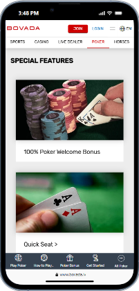 Bovada - best poker room for beginners
